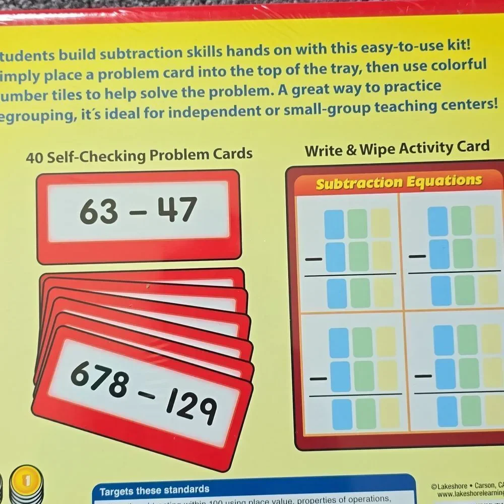Hands-On Regrouping Kit - Subtraction